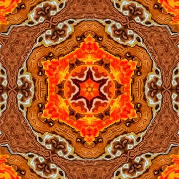 Fantasy floral pattern design for wrapping paper, fabric, wall mat printing Illustrazione stock