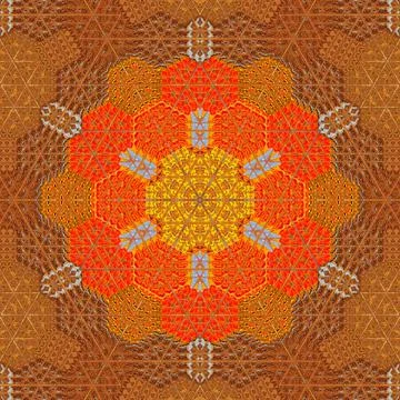 Fantasy floral pattern design for wrapping paper, fabric, wall mat printing Illustrazione stock