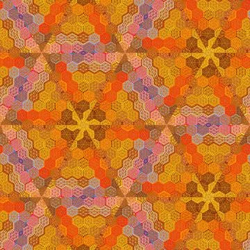 Fantasy floral pattern design for wrapping paper, fabric, wall mat printing Illustrazione stock