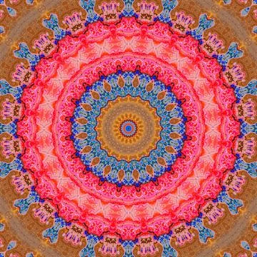 Fantasy floral pattern design for wrapping paper, fabric, wall mat printing Illustrazione stock