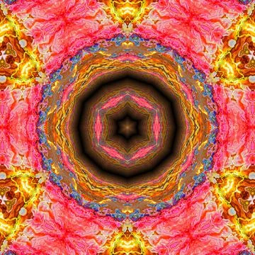 Fantasy floral pattern design for wrapping paper, fabric, wall mat printing 스톡 일러스트