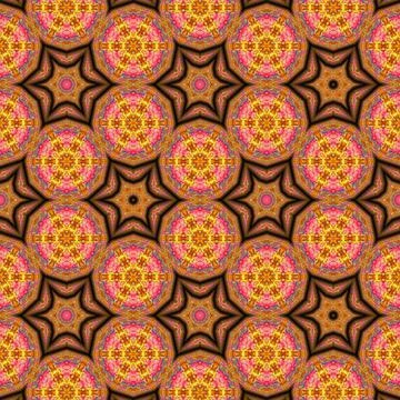 Fantasy floral pattern design for wrapping paper, fabric, wall mat printing Illustrazione stock