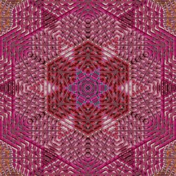 Fantasy floral pattern design for wrapping paper, fabric, wall mat printing Illustrazione stock