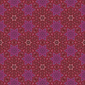 Fantasy floral pattern design for wrapping paper, fabric, wall mat printing イラスト素材