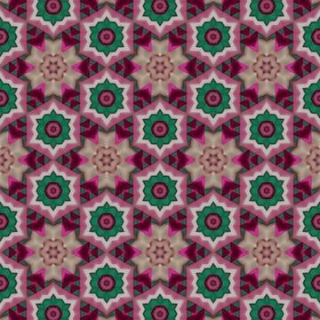 Fantasy floral pattern design for wrapping paper, fabric, wall mat printing イラスト素材