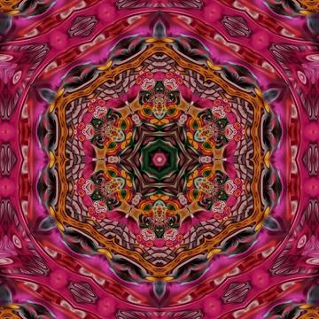 Fantasy floral pattern design for wrapping paper, fabric, wall mat printing Stock Illustration