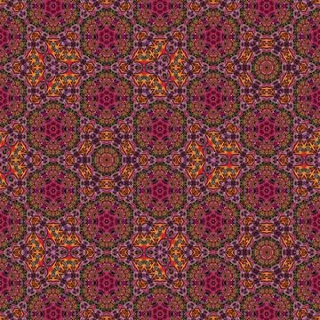 Fantasy floral pattern design for wrapping paper, fabric, wall mat printing Illustrazione stock