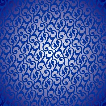 Fantasy-floral-vector-background Stock Illustration