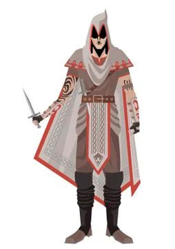 Fantasy game thief Stock Illustration