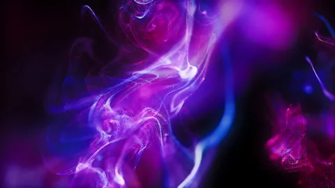 Fantasy Glowing Particles Background Loop Stock Footage 197662770