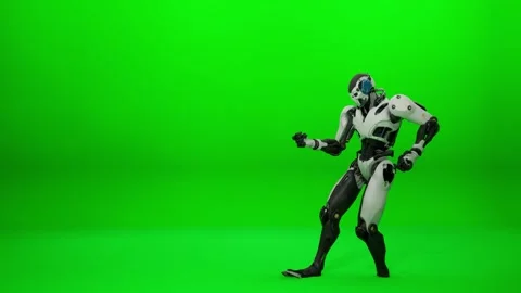 Fantasy Humanoid Mech Dance Cinematic Render Видео 321943732