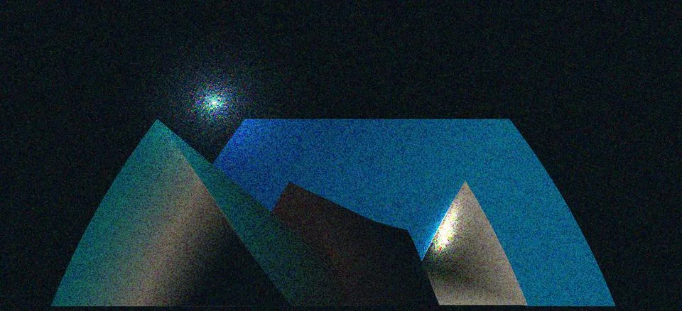 Fantasy image of the surface of an unexplored planet. Stock Illustration