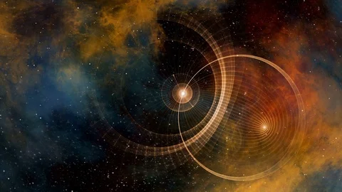 Fantasy, Journey through Space and Time Stock Footage 89056419