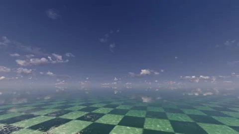 Fantasy landscape Stock Illustration