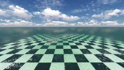 Fantasy landscape Stock Illustration