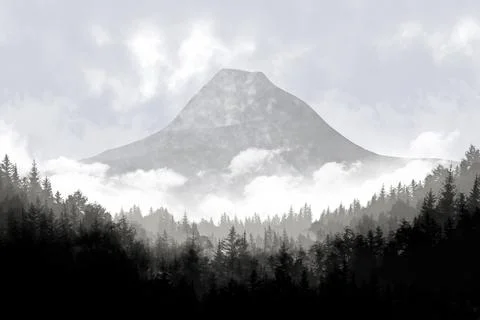 Fantasy landscape Stock Photos