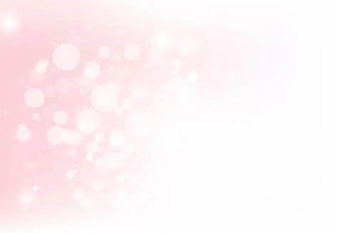Fantasy magical bokeh circles bubble blurry scatter with stars dust glitter Stock Illustration
