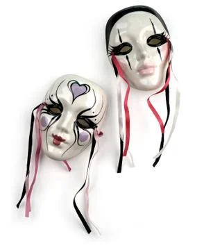 Fantasy masks Foto stock