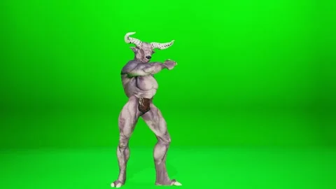 Fantasy Monster Dance Abstract Movement Render Stock Footage 320606710