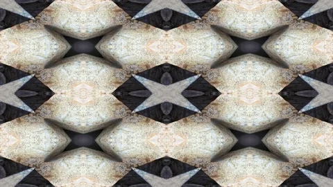 Fantasy moving graphics in seamless loop based on natural material, stones Stock Footage 135193160