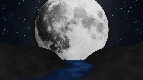 Fantasy Nightscape Stock Footage 221445349