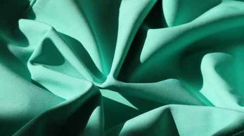 Fantasy object bright emerald background Stock Photos