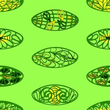 Fantasy  ornament Illustrazione stock