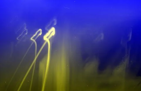 Fantasy outer space sky with mist Stock Illustration