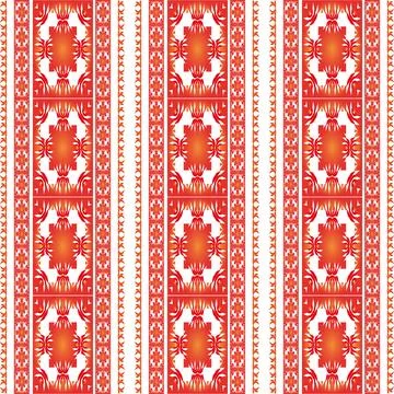 Fantasy pattern of elements of different shapes. Stock Illustration