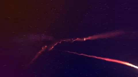 Fantasy pixie dust light show 3 Stock Footage 53345575