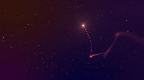 Fantasy pixie dust light show 2 Stock Footage 53345703