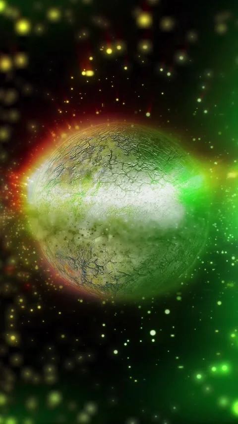 Fantasy planet Stock Footage 303259229