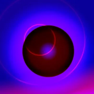 Fantasy planet in outerspace 스톡 일러스트