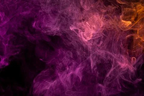 Fantasy print smoke 스톡 사진