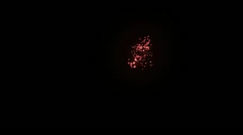 Fantasy red stars Stock Footage 11316496