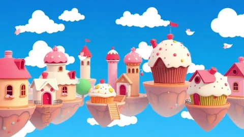 Fantasy Scene Animation Stock Footage 306206992