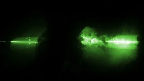 Fantasy scene of exotic clouds and lights 스톡 동영상 91668330