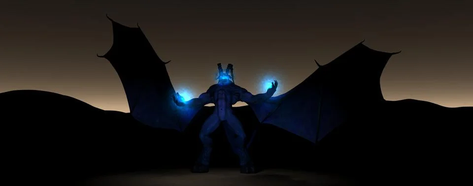 Fantasy scene 스톡 일러스트