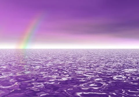 Fantasy sea scape Stock-Illustration