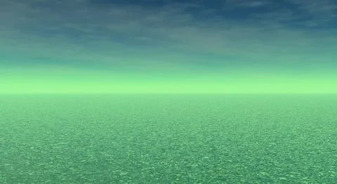 Fantasy sea scape Stock-Illustration