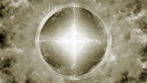 Fantasy shiny star emit light, vibrant and fresh ball circle 스톡 동영상 198297075