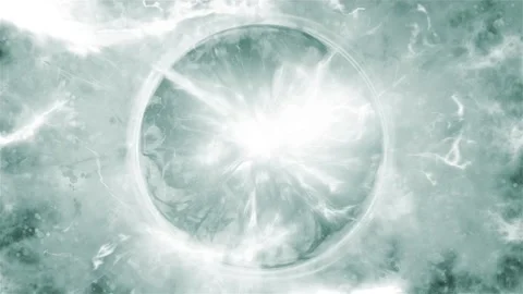 Fantasy shiny star emit light, vibrant and fresh ball circle 스톡 동영상 198636581