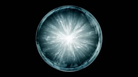 Fantasy shiny star emit light, vibrant and fresh ball circle 스톡 동영상 198734328