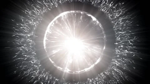 Fantasy shiny star emit light, vibrant and fresh ball circle 스톡 동영상 198745861