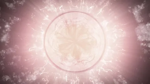 Fantasy shiny star emit light, vibrant and fresh ball circle 스톡 동영상 198748301