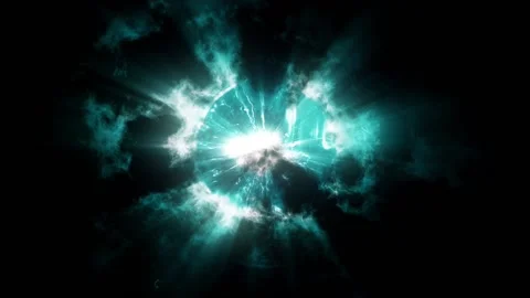 Fantasy shiny star emit light, vibrant and fresh ball circle 库存影片 198932764