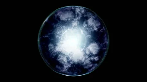 Fantasy shiny star emit light, vibrant and fresh ball circle 스톡 동영상 198942808