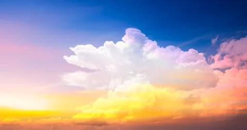 Fantasy sky Stock Photos