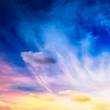 Fantasy sky Foto stock