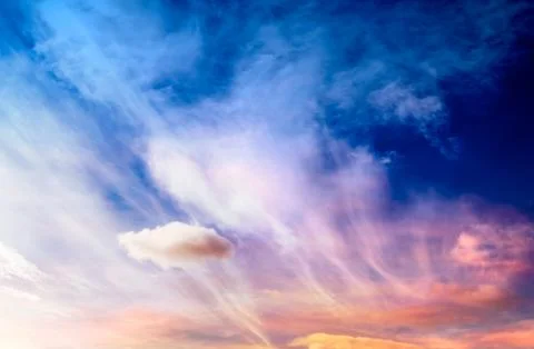 Fantasy sky Stock Photos